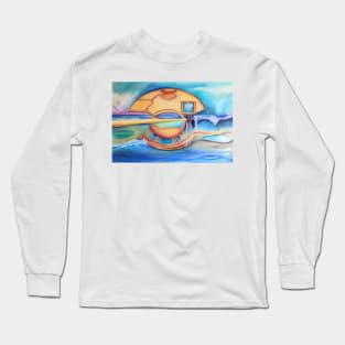 plans over the sea Long Sleeve T-Shirt